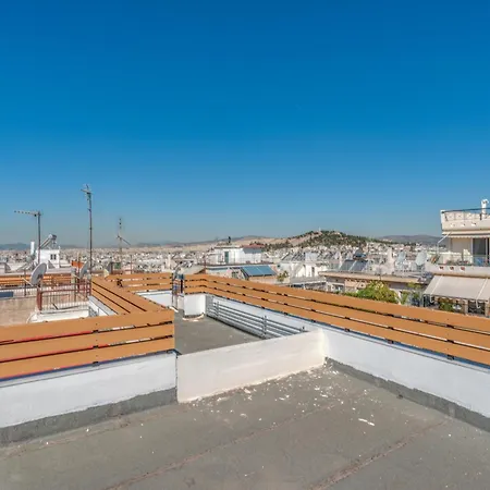 Apartment Luxury Penthouse Maisonette Nearby Acropolis Athens